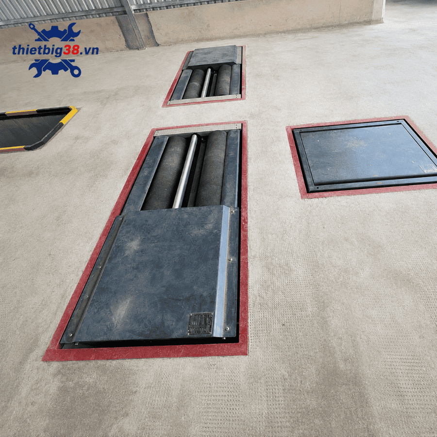 Thiết bị kiểm tra phanh và trượt ngang 10 tấn Jevol RRT7500 / RSS700