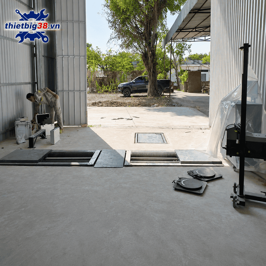 Thiết bị kiểm tra phanh và trượt ngang 10 tấn Jevol RRT7500 / RSS700