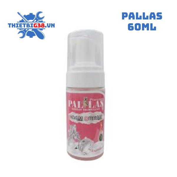 Kem bọt Pallas rửa siêu bóng trang sức - 60ML