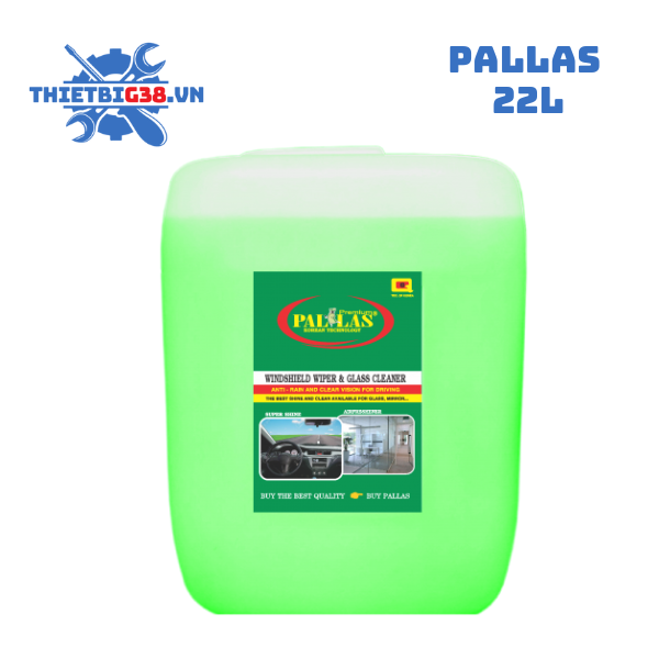 Nước Rửa Kính & Lau Kính Ô Tô pallas - 22 lít