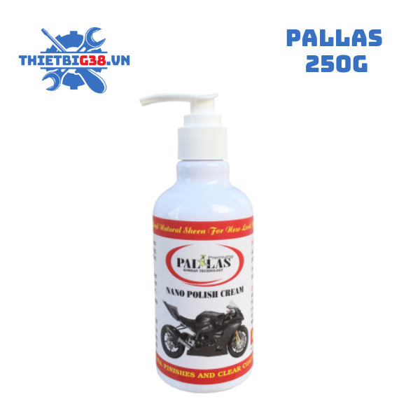 Kem Nano Phủ Bóng Pallas - 250g