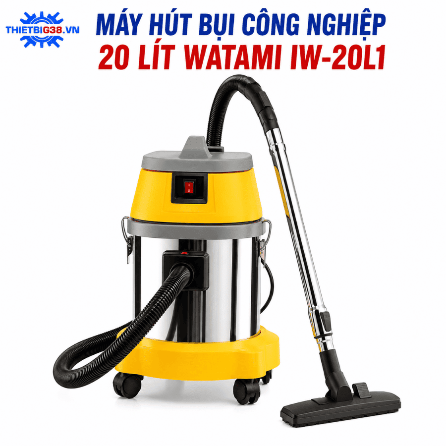 Máy Hút Bụi Công Nghiệp 20L 1 Motor WATAMI IW-20L1