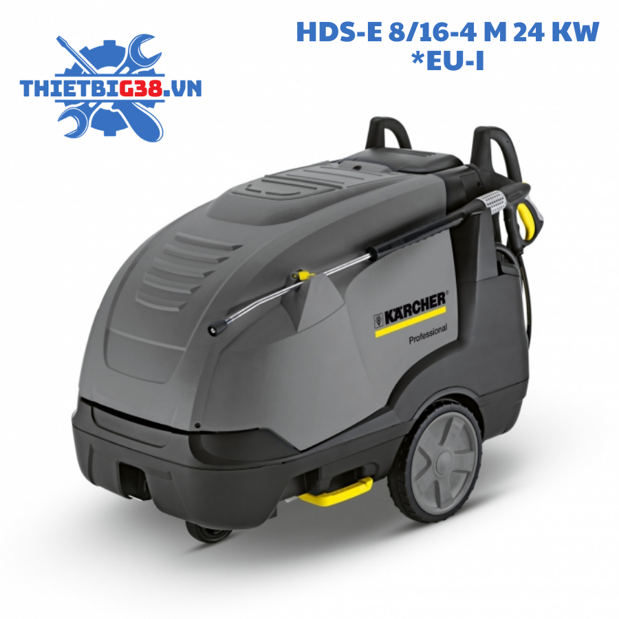 Máy phun áp lực cao nước nóng Karcher HDS-E 8/16-4 M 24 kW *EU-I