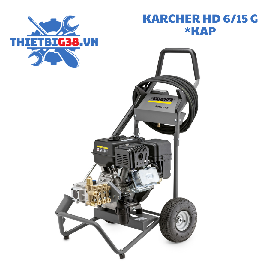 Máy phun áp lực cao nước lạnh chạy xăng Karcher HD 6/15 G *KAP