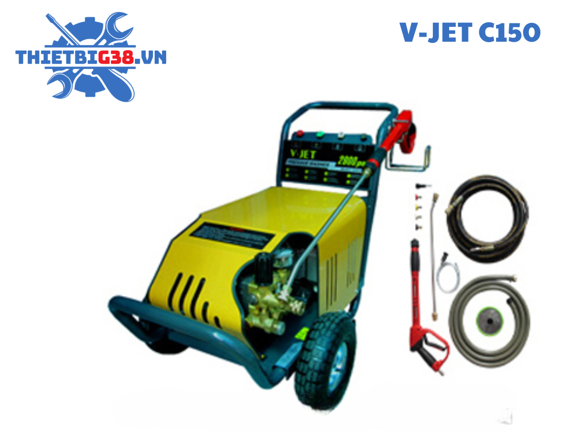 Máy rửa xe ô tô cao áp V-Jet C150