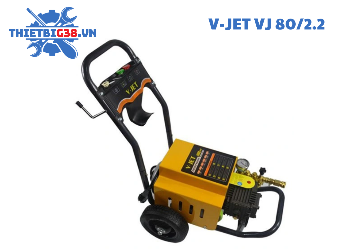 Máy rửa xe chuyên dụng V-JET VJ 80/2.2