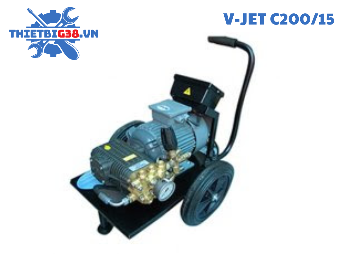 Máy rửa xe công nghiệp V-Jet C200/15