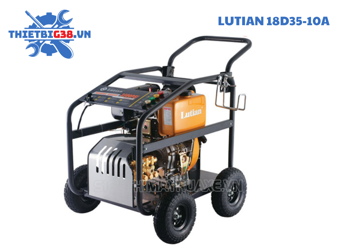 Máy phun rửa cao áp chạy dầu diesel 10HP Model 18D35-10A