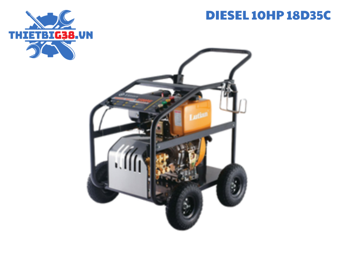 Máy rửa xe chạy dầu Diesel 10HP 18D35C