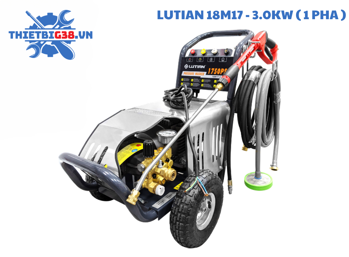 Máy phun rửa áp lực LUTIAN 18M17 - 3.0KW ( 1 pha )