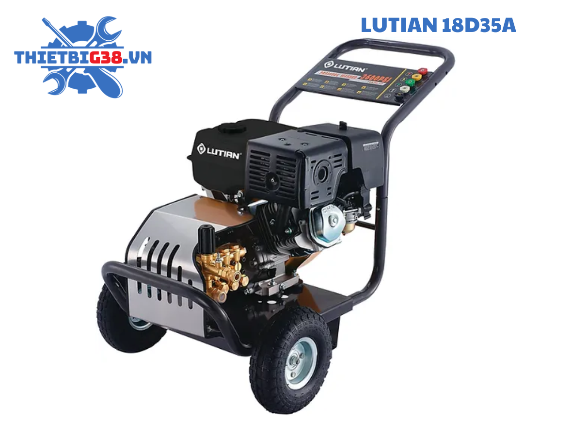 Máy rửa xe chạy dầu DIESEL 10HP LUTIAN 18D35A