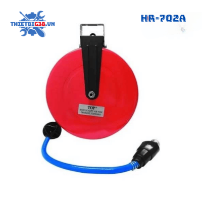 Cuộn dây hơi khí nén tự rút 8x12mm TOP HR-702A 9m