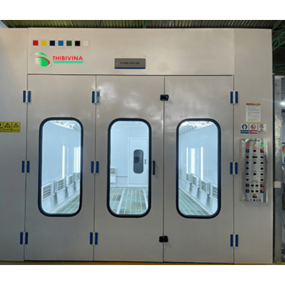 Phòng Sơn Sấy Hồng Ngoại Gốc Nước 3 Sàn Hở