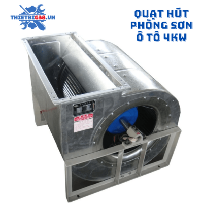 Quạt hút phòng sơn ô tô 4kw