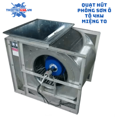 Quạt hút phòng sơn ô tô 4kw miệng to