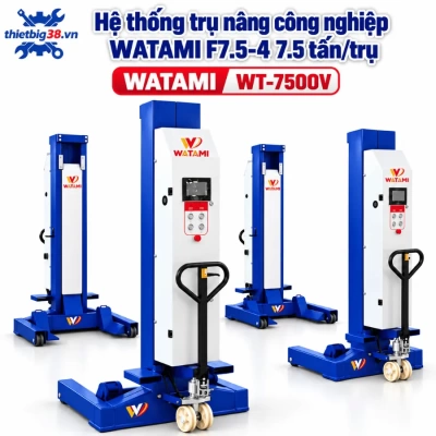 Hệ thống trụ nâng công nghiệp WATAMI WT-7500V 7.5 tấn/trụ