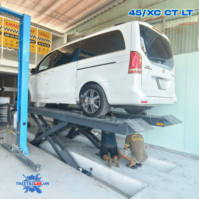 Cầu nâng cắt kéo 2 tầng RAVAGI LIFT nâng 5.0 tấn 45/XC CT LT