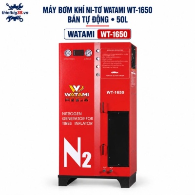Máy bơm khí ni-tơ WATAMI WT-1650 – Bán tự động, bình chứa 50L