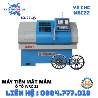 Máy tiện mặt mâm xe Ô Tô YZ CNC WRC22