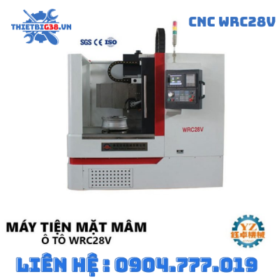 Máy tiện mặt mâm xe Ô Tô YZ CNC WRC28V