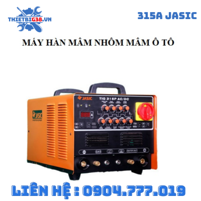 Máy hàn mâm Ô Tô Hàn Tig Mâm Nhôm 315A Jasic