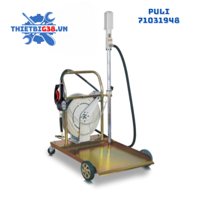 Trụ bơm nhớt di động  có xe đẩy thùng phuy PULI 71031948
