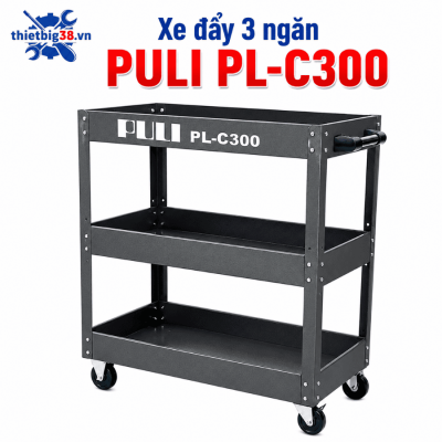 Xe đẩy 3 ngăn PULI PL-C300