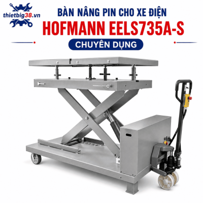 Bàn Nâng Pin Xe Ô Tô Điện Hofmann EELS735A-S 1.2 Tấn