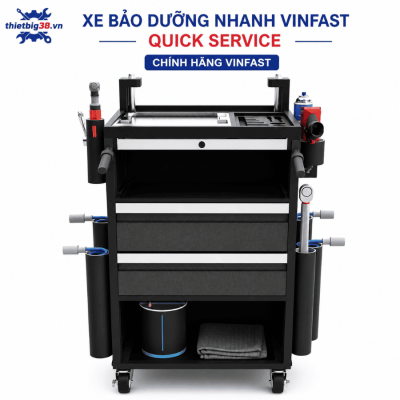 Xe Bảo Dưỡng Nhanh VinFast QS02 Quick Service Chính Hãng