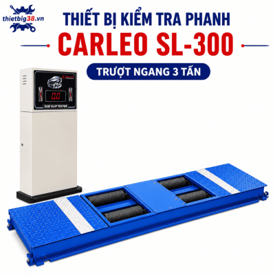 Thiết bị kiểm tra phanh và trượt ngang 3 tấn CARLEO SL-300