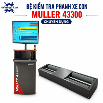 Bệ kiểm tra phanh xe con tải trọng 4 tấn MULLER 43300