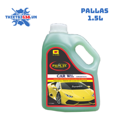 Nước Rửa Xe Siêu Bóng Pallas 1.5 lít.