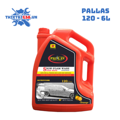 Bọt Tuyết Siêu Bóng Sơn Pallas 120 - 6 lít