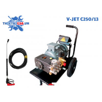 Máy phun bắn tia nước áp lực cao V-jet C250/13