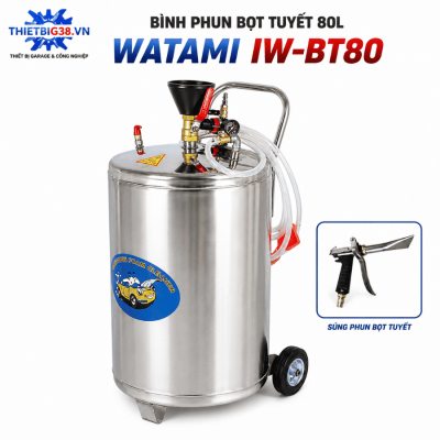 Bình phun bọt tuyết inox 304 dung tích 80L WATAMI IW-BT70-304